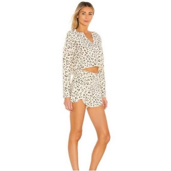 Free People Rain Check Animal Print Lounge Set - Picture 2 of 11
